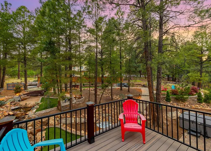 Big R Hot Tub Arcades Large Deck Retreat Near Attractions * Flagstaff