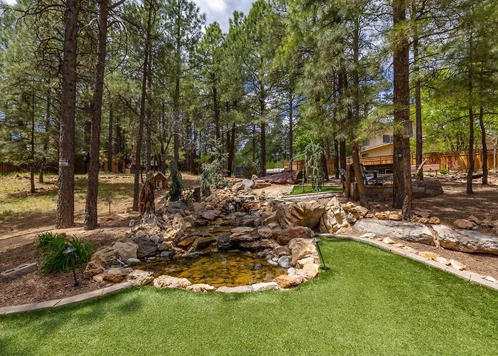 Big R Hot Tub Arcades Large Deck Retreat Near Attractions Flagstaff